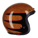 13 1/2 Skull Bucket Open Motorcycle Helmet  - Customhoj
