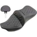 Saddlemen Roadsofa Lattice Stitch Sadel till Harley
