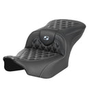 Saddlemen Roadsofa Lattice Stitch Sadel till Harley