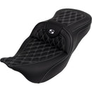 Saddlemen Roadsofa Lattice Stitch Sadel till Harley