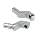 Biltwell Footpeg Clevis for Harley 07-21 XL883N, 1200N/NS/T/V/X/XS; 11-20XL1200C / Chrome