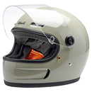 Biltwell Gringo SV Motorcycle Helmet Chalk Grey / XS (53-54cm)  - Customhoj