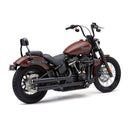 Cobra NH Neighbor Haters Slip-On Mufflers for Harley 18-24 Softail (read note) (excl. FLHC/S & FLDE) / Black