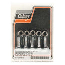 Colony Rear Brake Disc Mount Kit for Harley 73-80 FL (3/8-16 x 1" Hex) (Replaces OEM: 41198-73) / Chrome