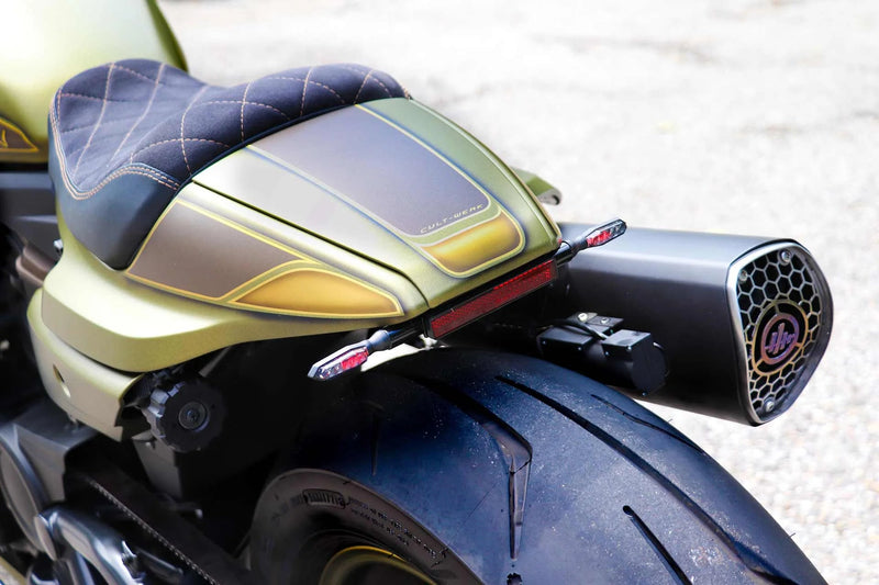 Cult-Werk LED 3 in 1 Taillight Kit Gloss Black for Harley 21-24 Sportster S