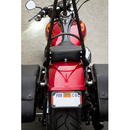 Cycle Visions Curved License Plate Bracket for Harley