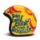 DMD Retro Graphic Open Motorcycle Helmet  - Customhoj