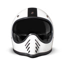 DMD Seventyseven Retro MX Motorcycle Helmet White Row / XS (53-54cm)  - Customhoj