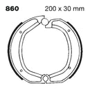 EBC Rear Brake Shoes for BMW R100 76-77