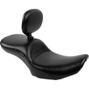 Le Pera Maverick Daddy Long Legs Extended Seat for Harley 23-25 Touring CVO Road Glide / CVO Street Glide / Black / With backrest  - Customhoj