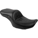 Le Pera Maverick Seat for Harley 24-25 Touring Road Glide / Street Glide / Double Diamond Black / Without backrest  - Customhoj