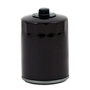 MCS Oil Filter Harley 17‑23 Milwaukee Eight (M8) (extra long) / Spin-on with top nut / Black MCS Oil Filter for Harley Customhoj
