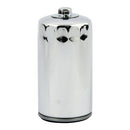 MCS Oil Filter Harley 91-98 Dyna (extra long) / Spin-on with top nut / Chrome MCS Oil Filter for Harley Customhoj