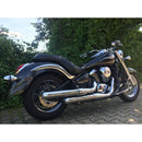 Miller Challenger Euro 3 Slip-On Mufflers for Kawasaki  - Customhoj