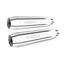 Miller Omaha Euro 5 Slip-On Mufflers for Indian 23-24 Sport Chief / Polished / Tapered Polished  - Customhoj