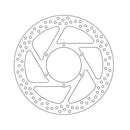 Moto-Master Brake Disc Aprilia Pegaso 600 89-90 Moto-Master Halo Front Left Brake Disc for Aprilia Customhoj