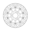 Moto-Master Brake Disc Honda CB 1100 EX (spoked wheels) 14-16 Moto-Master Halo Front Right Brake Disc for Honda Customhoj