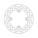 Moto-Master Brake Disc Kawasaki ER-6F 650 (non-ABS) 06-16 Moto-Master Halo Rear Brake Disc for Kawasaki Customhoj