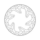 Moto-Master Brake Disc Yamaha XVS 950 A 09-15 Moto-Master Halo Rear Brake Disc for Yamaha Customhoj