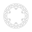 Moto-Master Brake Disc Yamaha YZF R1 1000 02-03 Moto-Master Halo Rear Brake Disc for Yamaha Customhoj