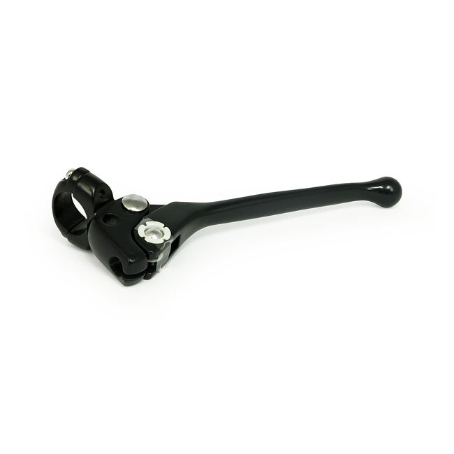 OEM Style Complete Mechanical Clutch / Brake Lever for Harley 7/16" (replaces OEM 38604-65A) / Black
