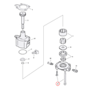 Oil Pump Parts Diagram Exploded View for 91-22 Harley Sportster 12) 91-97 XL. Oil pump mount kit. GW, allen. Replaces OEM: 3478, 3482, 4132, 4765