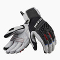 REV'IT! Sand 4 Motorcycle Gloves Light Grey/Black / S