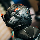 Roof Boxxer Alpha Flip-Up Motorcycle Helmet  - Customhoj