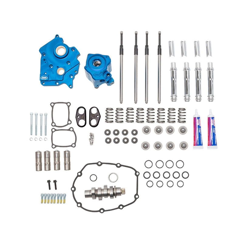 S&S Cam Chest Kit for Harley Milwaukee Eight 17-23 M8 Twin Cooled / 540C Chain Drive Cam / Chrome