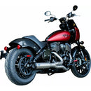 S&S Qualifier Stainless Steel 2-into-1 Exhaust System for Indian  - Customhoj
