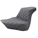 Saddlemen Step-Up Front Lattice Stitch for Harley 23-25 Softail Breakout / Black  - Customhoj