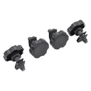 V-Twin MFG Saddlebag Screw Lock Kit for Harley 94-25 Touring  - Customhoj