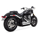 Vance & Hines Shortshots Staggered Exhaust for Harley 18-24 Softail (excl. Breakout / Fat Boy / FXDRS) / Chrome  - Customhoj
