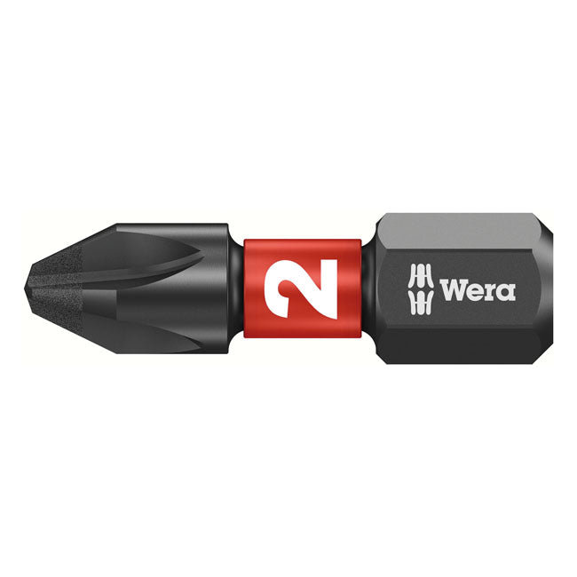 Wera Bits PH2 Wera 1/4" Bit for Phillips Screws Impaktor Customhoj