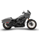 Zard EC Euro 4/5 Approved Overlapped Slip-On Mufflers for Harley Softail 18-24 Low Rider FXLR / S / ST / Black / Bronze  - Customhoj