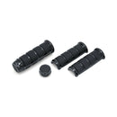 KURYAKYN Värmehandtag Svart Kuryakyn ISO Ersättningsgummi till OEM HD Värmehandtag Svart / Krom Customhoj