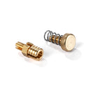 KUSTOM TECH Tillbehör Gashandtag Tension screw, spring & cable adjuster kit / Mässing K-Tech Reservdelar Throttle Clamp Customhoj