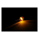 MCS Blinkers Mini Bullet Blinkers Svart / Krom Customhoj