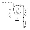 PHILIPS P21/5W Philips P21/5W Customhoj
