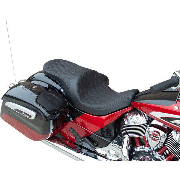 Drag Specialties Low Profile Touring Forward Sadel till Indian
