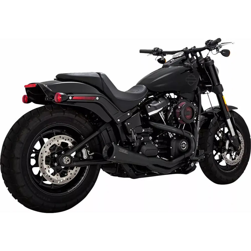 Vance & Hines 2-till-1 Rostfritt Upsweep Avgassystem till Harley