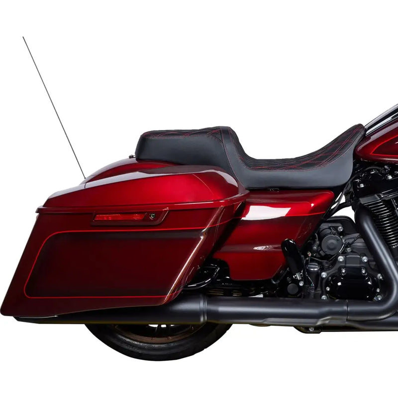 Drag Specialties Performance Predator 1-Up Sadel till Harley 