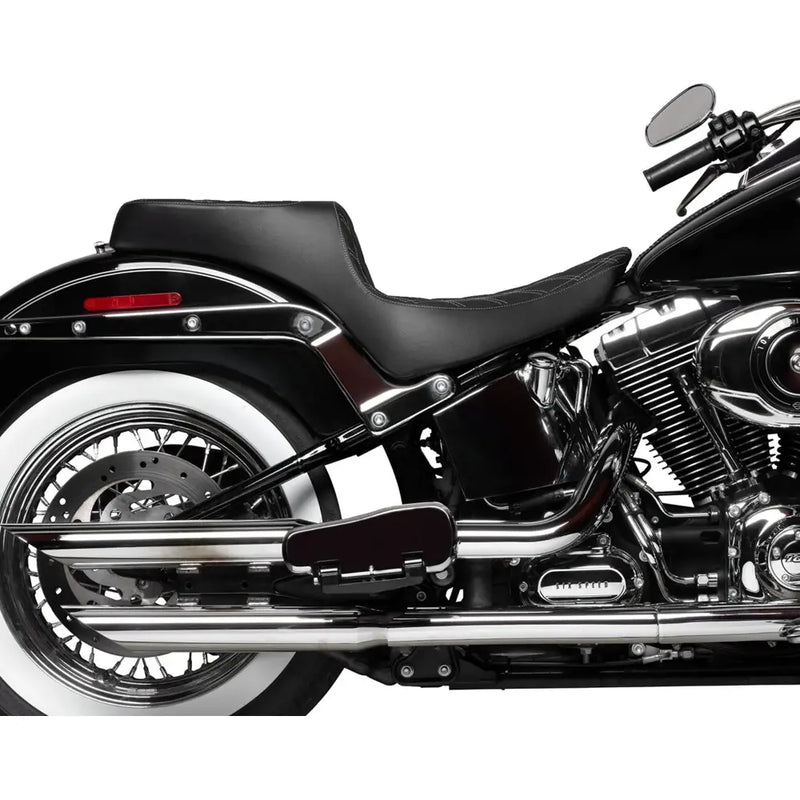 Drag Specialties Performance Predator 2-Up Sadel till Harley