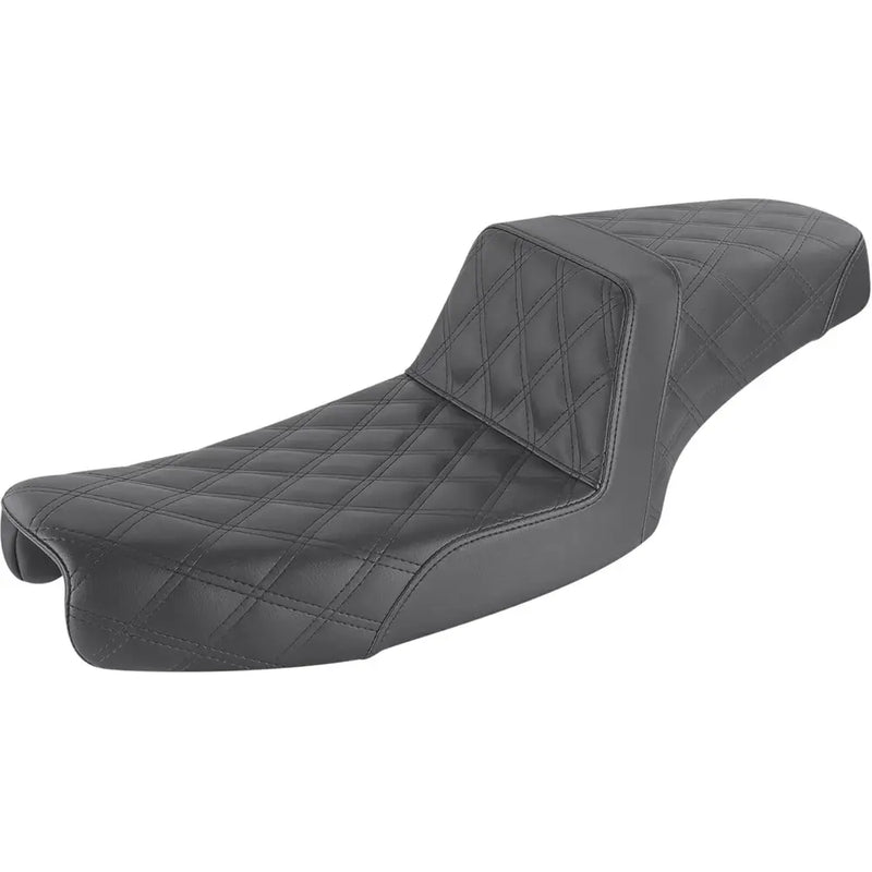 Saddlemen Step-Up Lattice Stitch Sadel till Harley