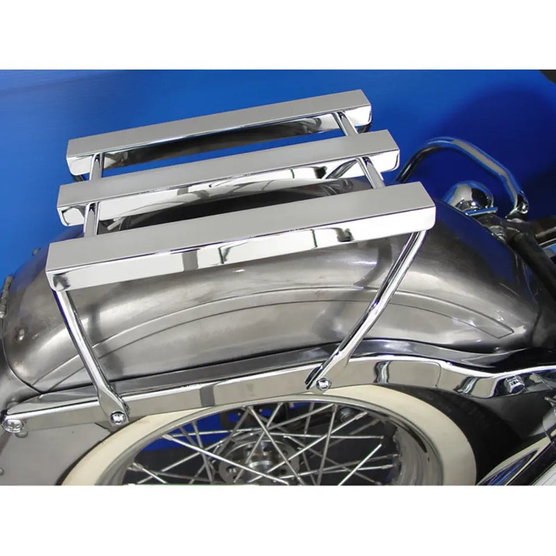 MCS 3-Channel Pakethållare Krom till Harley