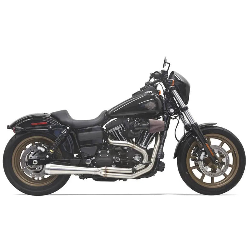 Bassani Road Rage III Rostfritt 2-till-1 Avgassystem till Harley