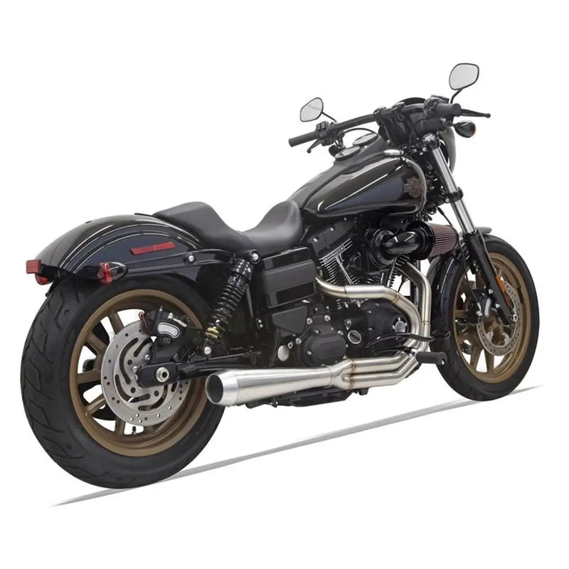 Bassani Road Rage III Rostfritt 2-till-1 Avgassystem till Harley