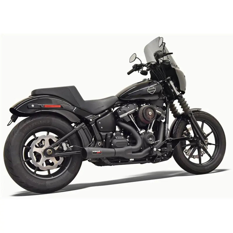 Bassani The Ripper Short 2-till-1 Katalysator Avgassystem till Harley