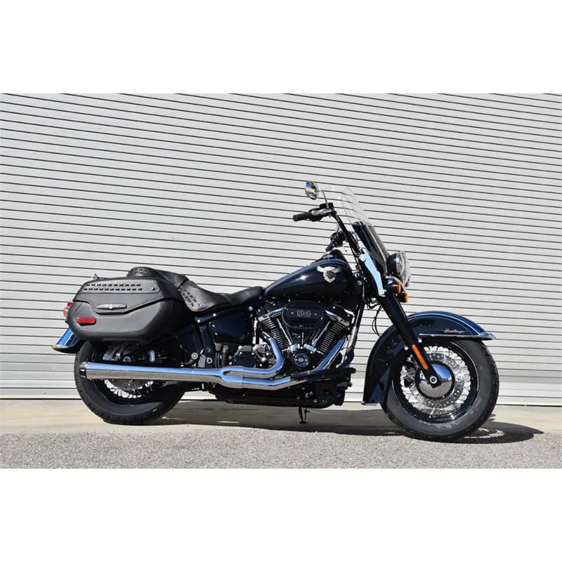 Bassani Road Rage Long Megaphone 2-till-1 Avgassystem till Harley