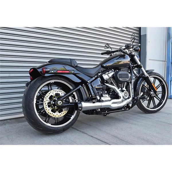 Bassani Road Rage Short Megaphone 2-till-1 Avgassystem till Harley